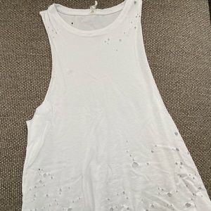 ALO Yoga white tank top women’s size S